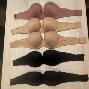 Victoria’s Secret strapless bras